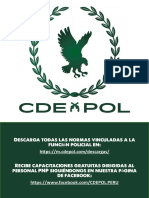 CDEPOL Reglamento Ley30120