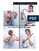 For Deep Pressure Massage: Theracane Owner'S Manual