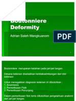 Mekanisme Kerja Ekstensor Tangan dan Kelainan Moutonniere