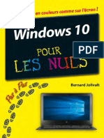 Windows 10 Pas a Pas Pour Les Nuls