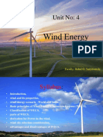 Unit 4a - Wind Energy