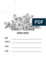 Weekly Planner