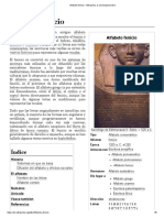 Alfabeto Fenicio - Wikipedia, La Enciclopedia Libre