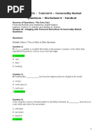 ECN4001 - Tutorial 6 - For Students - Commodity Market - Questions