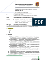 Informe 002-2021 - Sobre Condiciones Del Estado Actual de La Obra.
