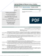 PORTARIA 81 - PGR - MPU Regulamenta Teletrabalho Dos Servidores 07out2021