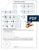 Practica de Operaciones Con Fracciones