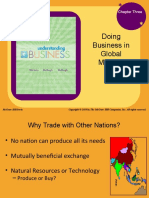 Doing Business in Global Markets: Chapter Three