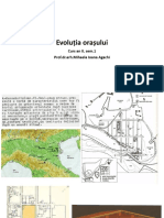 Evoluția Orașului: Curs An II, Sem.1 Prof - Dr.arh - Mihaela Ioana Agachi