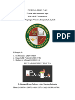 Proposal Bisnis Kedai Bestea Thaitea Dengan Analisis SWOT Untuk Kelayakan Usaha