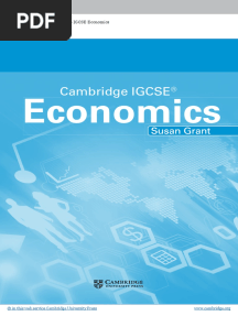 Economics. Cambridge IGCSE. Susan Grant