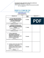 FORMULAR CURSURI Cu CREDITE - APMAT