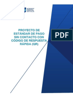 Proyecto de Estándar de Pago Sin Contacto Con Código de Respuesta Rápida (QR)