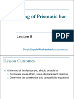 MEng6302 Lecture 8 Bending of Prismatic Bar ASM 2021