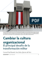 Cambiar La Cultura Organizacional Principal Desafio