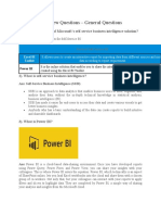 Power BI Interview Questions