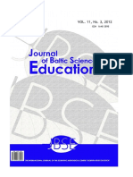 Journal of Baltic Science Education, Vol. 11, No. 3, 2012