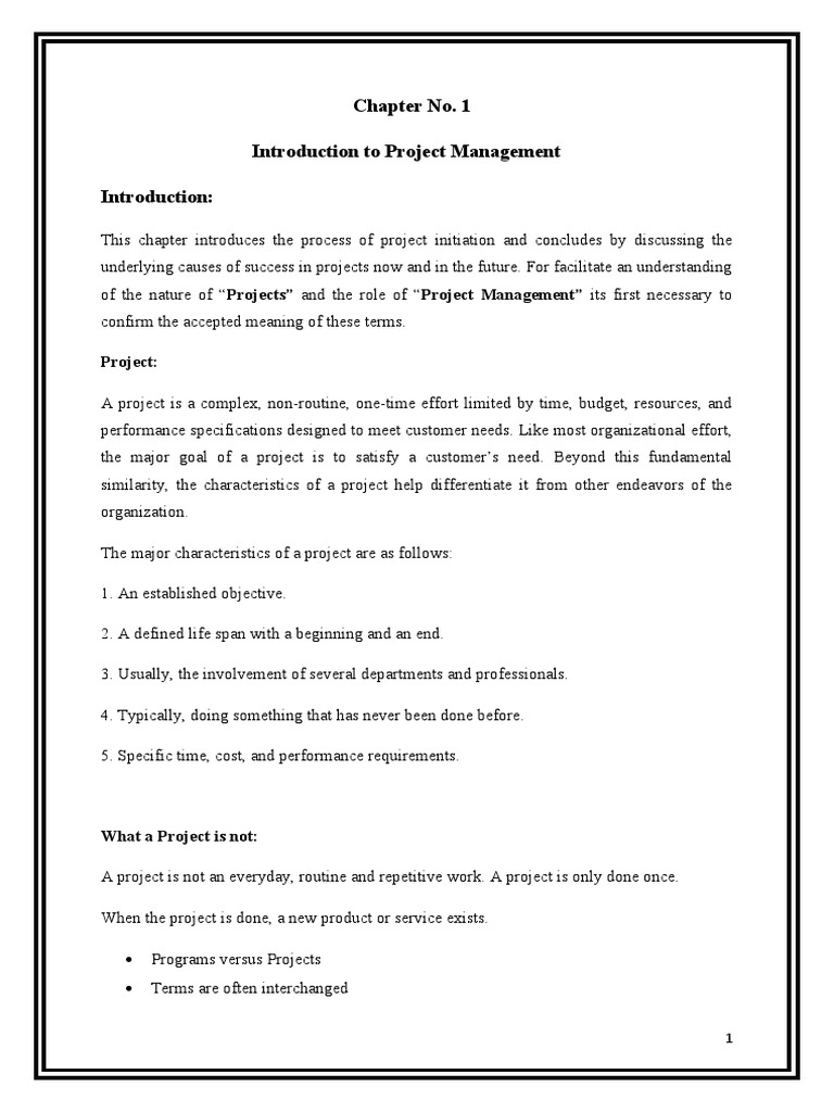 Project Management Fundamentals Explained | PDF | Project Management | Risk