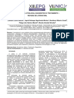 Xerostomia - Etiologiia, Diagnósstico e Tratamento - Revisãao de Literatura