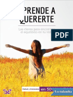 Aprendiendo a Amarme: Autoestima y Autocompasión | PDF | Autoestima | Amor