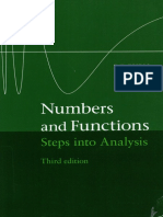 Burn - Numbers and Functions - Steps Into Analysis (2015)