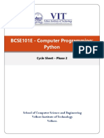 BCSE101E - Cyclesheet - Phase 2-Final