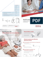 HyLED 200/200M especificaciones técnicas lámpara LED exploración tratamiento