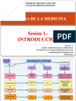 Sesion 1 Historia de La Medicina