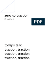 Zero To Traction: It's Really Hard
