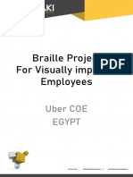 Braille Project For Visually Impaired Employees