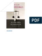 Economia Humanista Algo Mas Que Cifras