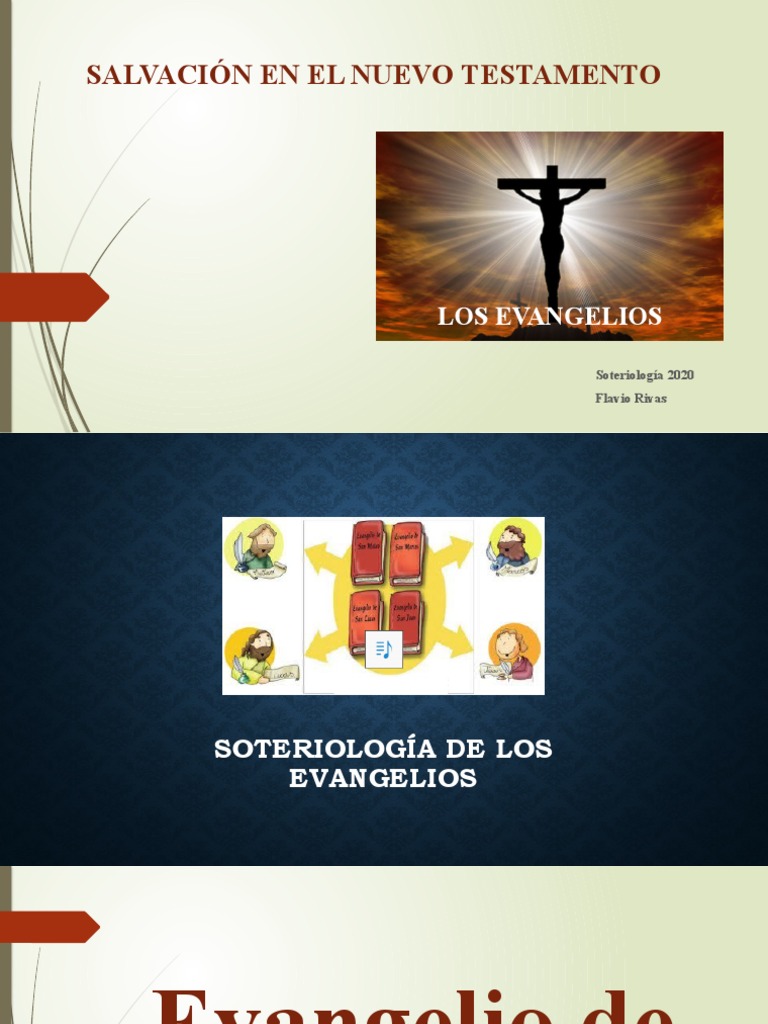 Soteriología en los Evangelios | PDF | Religión y espiritualidad