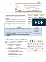 Teste 12a 2012-2013 Regulaºao e Mutações