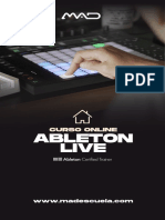 Curso Ableton Live producción música electrónica