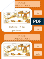 Prepositions of Place Fun Activities Games