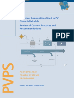 Report IEA-PVPS T13!08!2017 Technical Assumptions Used in PV Financial Models