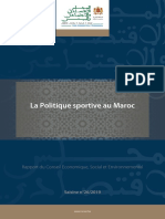 La Politique Sportive Au Maroc