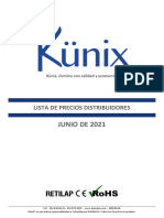 KUNIX Lista de Precios JUNIO