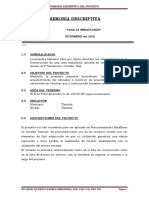 Memoria Descriptiva Dos Solares