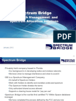 Spectrum Bridge: Bandwidth Management and Spectrum Allocation Solutions