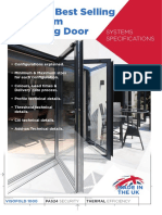 The UK's Best Selling Aluminium Bi-Folding Door: Systems Specifications