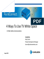 4 Ways To Use TV White Space For Public Safety Communications