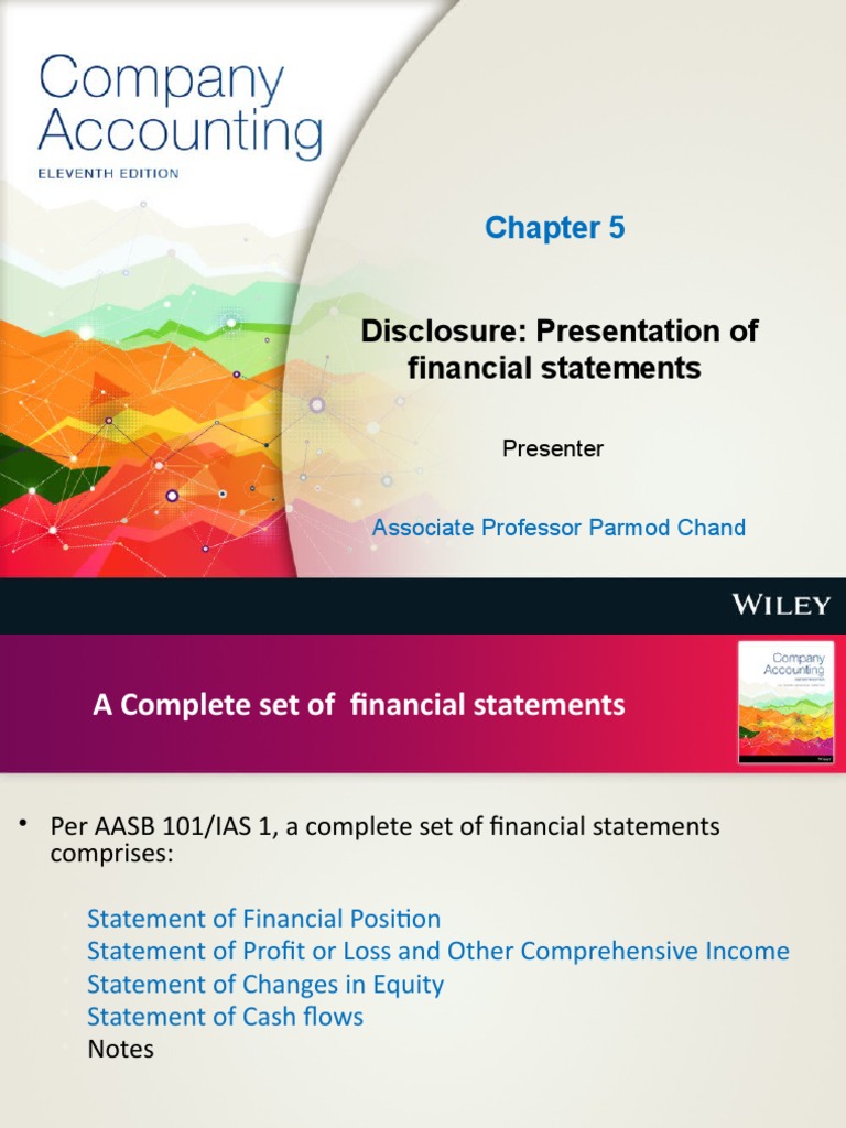 Financial Statement Presentation Guide | PDF | Financial Statement ...