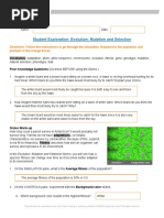 Evolution Mutation Selection SE