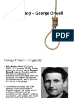 A Hanging - George Orwell