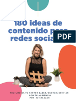 180 Idea Para Redes Sociales Con Jo Salazar(1)