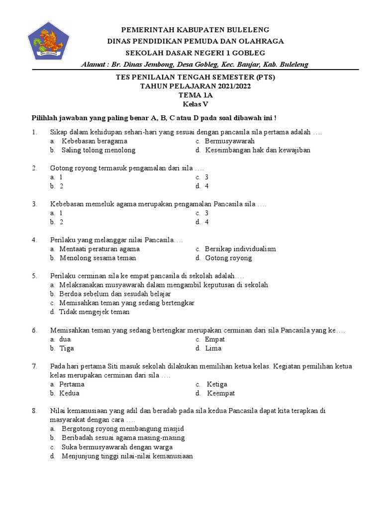 PTS 1 Tema 1A | PDF