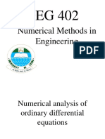 ODE Numerical Sol Runge-Kutta