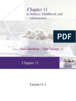 Nutrition in Infancy, Childhood, and Adolescence