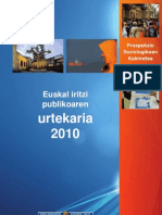 Euskal Iritzi Publikoa 2010